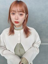 バイオレット 横浜店(Violet)&nbsp;オレンジブラウンハイレイヤーミディ