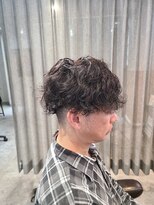 アニュー ヘア アンド ケア(a New hair&care)&nbsp;20代30代メンズスパイラルパーマワイルドオシャレ感アッシュ