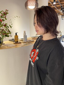 イオ(io) brown/lavender 【OHTA】