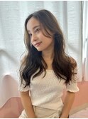 韓国風セミロング