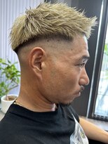 メンズ ラピス 横浜店(Men’sLapis) 短髪ハイトーン