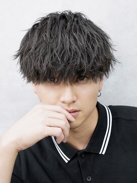 クロムトウキョウ ザ バーバー ネオン 新宿店(CHROM TOKYO the Barber ne/on) 無造作ラフショートマッシュ