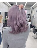 【LINOET 名古屋】佐藤まいら ラベンダーシルバー!
