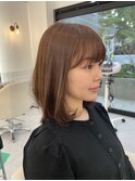 韓国風ワンカールパーマ