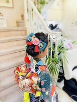 美容室 ティンカーベル&nbsp;七五三7歳