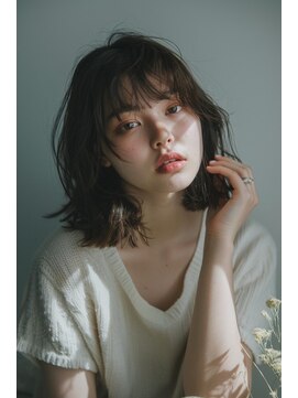 ラナ 新宿(lana) ボブウルフ/シースルーバング/レイヤーカット