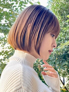 プルーヴ 秋葉原(prove) 30代40代大人女性/前髪ありショートボブ/ショートヘア/髪質改善