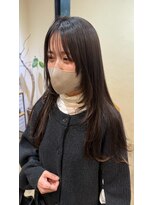 シフト(SHEEFT) 20代30代40代大人かわいいワンカールスタイルマロンベージュ
