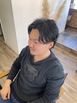 フェリーチェヘアーデザイン(Felice) ニュアンスセンターパートパーマ