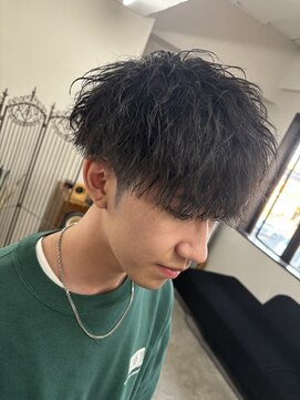 ニコ(nico...) メンズ波巻きパーマ