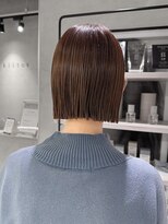 キートス(Kiitos) ヘイリーボブベージュぷつっと大人ボブ20代30歳