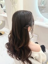 クラン 北新地店(Clan)&nbsp;ねじりハーフツイン/北新地ヘアセット