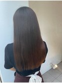 ＊yoshiya＊艶髪カラー＊美髪ストレート＊トリートメントカット