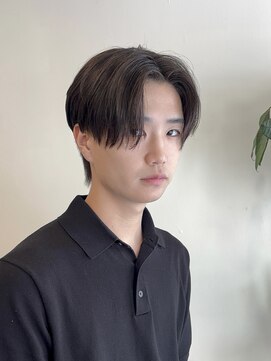 ビューエヒメ(VIEW EHIME) 韓国フェザーショートブルーブラック10代20代30代