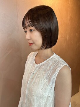 フローレンアンド(FLOREN and) ボブ/ブラウンカラー