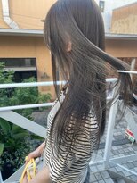 ミント(mint) スモーキーなオリーブ!透明感たっぷりカラー!