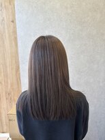 ヘアーザラブズラフズ オーガニカ 北九州(HAIR THE LOVES LAUGHS ORGANICA) 透明感グレージュ/髪質改善/ヘッドスパ/梅雨対策