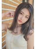 (chezlamour/市川)大人シアーベージュ×艶髪ロングヘア♪