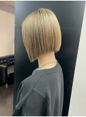 切りっぱなしボブ