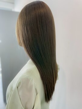 グレージュ髪質改善／白髪改善／白髪ぼかし／脱白髪染め