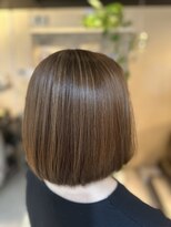 ハンナ ヘアースパ(Hanna hair spa) ハイライトONカラー #北千住/#ハイライト/#大人ボブ