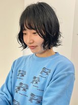 エンドリンク(endlink) ミルクティーグレージュ髪型 ミディアムレイヤーカット