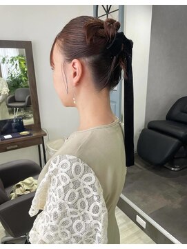 イト(ito) 姫路ヘアセット/リボンアレンジ/結婚式ヘアセット