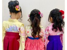 マイ スタイル 大船東口店(My j Style)の雰囲気(卒業式/袴/ヘアセット込¥15,000(早朝料金別途))