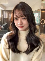 ケーツー エソラ池袋店(K-two)&nbsp;くびれヘア*顔周りレイヤーカット*ロングヘアー*髪質改善