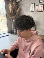 段 おろしの強め波巻きスパイラル