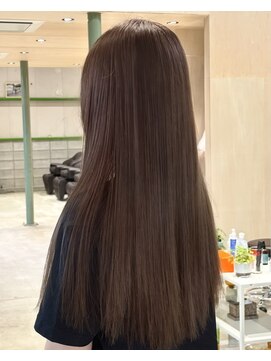 ディッセンバー 伊勢崎(December) レイヤーカット/グレージュ/レイヤーボブ/ミルクティーベージュ