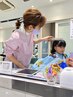 ★子育て応援クーポン★(2時間以上のメニューで同伴のお子様一名前髪カット)