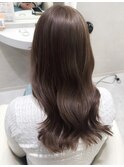 透明感ベージュカラー