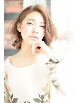 ケーツー心斎橋 クイーンズガーデン バイ ケーツー(K two QUEEN'S GARDEN by K two) 耳かけでセクシー!大人クールボブ/心斎橋&難波&なんば