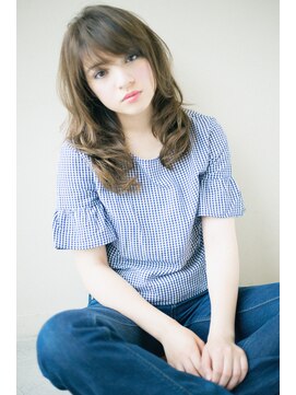 ローラン(ROULAND) 【スタイリングが楽になる】セミロングデジタルパーマ小顔ヘア