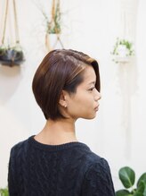 グリーン ヘアアンドビューティー(GREEN Hair&Beauty) ブローいらずの「ちょい攻めボブ」