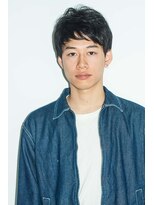 リバティーエイチ 勝どき店(LIBERTY-H)&nbsp;【LIBERTY-H　勝どき】　ラフなパーマでおしゃれメンズスタイル