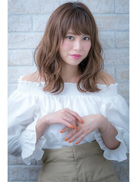 ヘアーアートシフォン 川口東口店(hair art chiffon) チョコレートアッシュor大人ガーリーのプリカールスタイル
