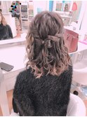 リボン×トップアレンジ☆ゆるふわダウンスタイル