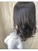 【ミナミ】ミディアム×ダークアッシュ