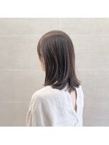 ボネッカ 鶴見(BONECCA)&nbsp;外ハネ×ミディ　　　　片岡美里