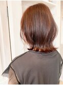 福山市イルミナカラー人気caaryブリーチなしコーラルピンク
