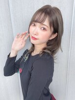 アルバ ヘアリゾート(ALBA) 【ALBA千葉将大】シースルー外はねミディ【三鷹】