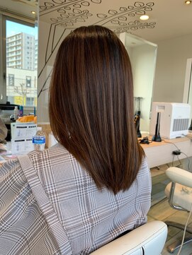 ヘアークラフト アニー 南郷18丁目店(HAIR CRAFT Annie) ミディアムヘアー