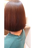 艶髪ストレート×ベルボブ