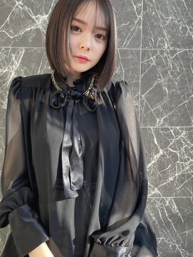 アッシュ 大森店(Ash) 透明感/フェイスレイヤー/大人グレージュカラー