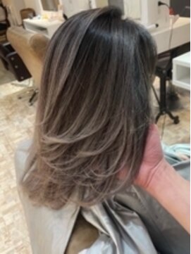 ノイズ オオサカ(NOISM) ミルクティーグラデーション