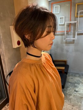 ハッチ(HACCH) 前髪あり大人ショートボブ20代30代40代　HACCH