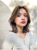 イメチェンハッシュカット似合わせカットくびれヘアハイライト