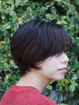ビュートリアム 福岡(BEAUTRIUM)&nbsp;ノーブローで決まる大人のクールショートボブ